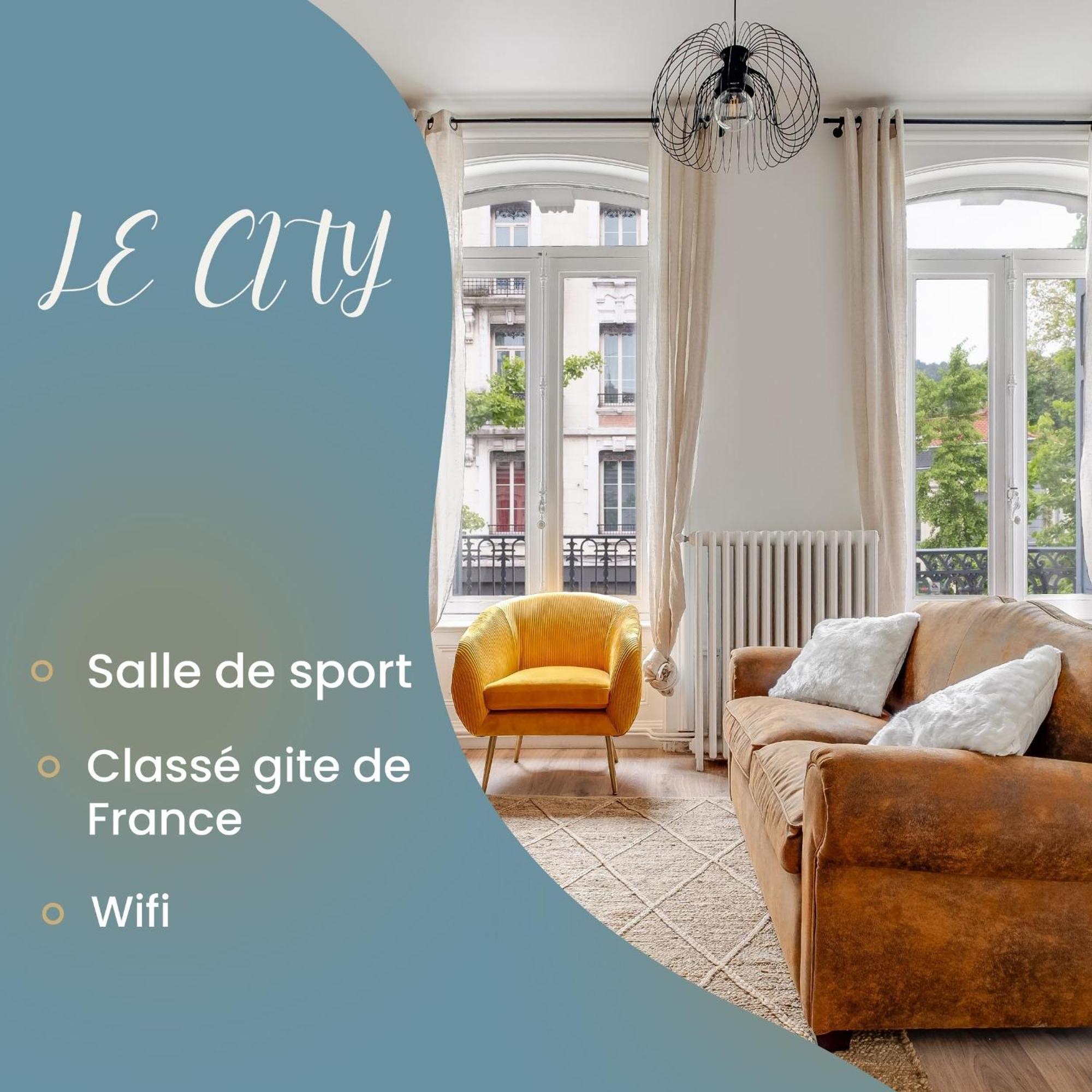 Grand Appartement «  City » Spacieux Et Moderne Σαιντ-Ετιέν Εξωτερικό φωτογραφία